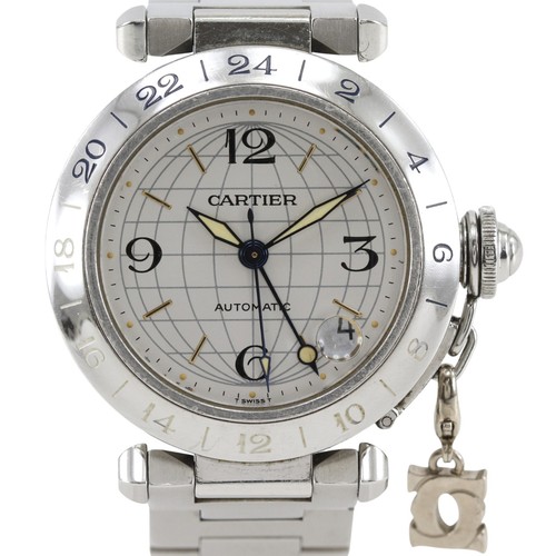 Cartier pasha meridian gmt - cartier,