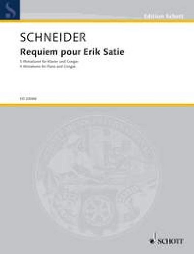 Requiem pour erik - satie, score