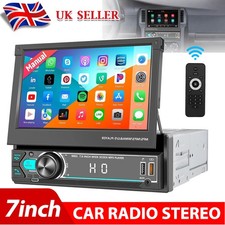 Single 1 DIN Flip out Car