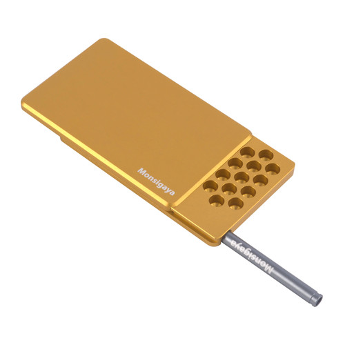Compartment metal snuff box - compartment,