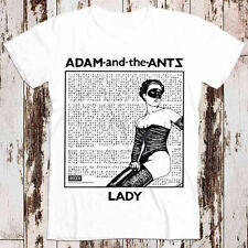 Adam and the Ants Lady Tee Top Vintage Unisex Ladies T shirt 8341