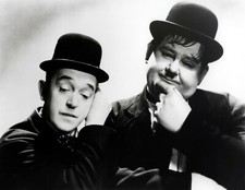 Laurel and Hardy vintage reproduction print, home decor poster,wall art A3 or A4