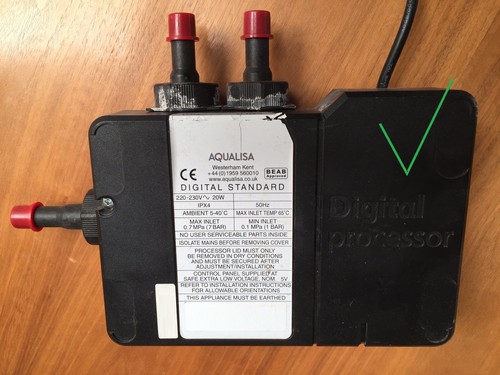 Aqualisa digital pump - aqualisa,