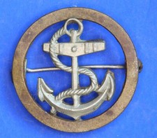 Royal Navy cap badge /sweet heart brooch **[30145]