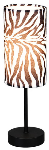 Table light black - black, zebara