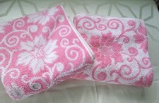 Two retro pink and white - retro,