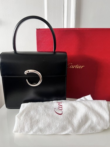 Cartier black leather - ,