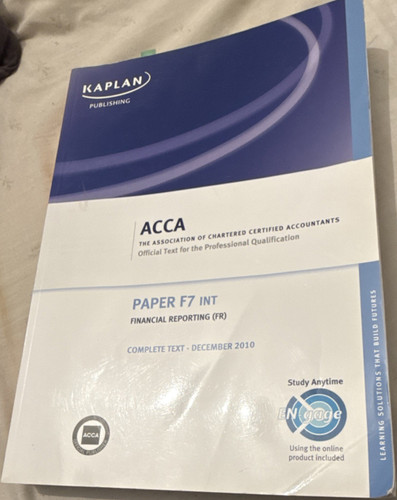 Kaplan publishing acca - kaplan,