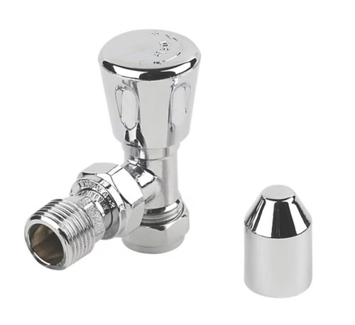 15mm chrome angled - 15mm,