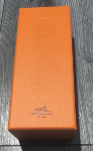 Authentic hermes empty orange - empty,