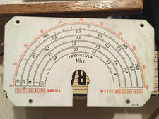 Geloso VFO Dial Plate