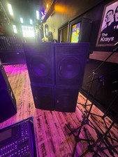 2 x SubZero C15MA & 2x SubZero C12M Active/Passive Floor Monitors