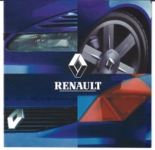 Renault Clio Sport 172 Kangoo RX4 Vel Satis Avantime 1999-00 UK Preview Brochure