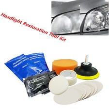 Car Headlight Cover Cleaning