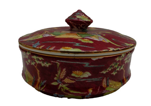 Royal winton powder bowl - winton, &