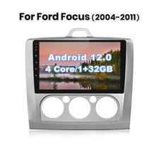 Car Stereo Android 12 Sat Nav Bluetooth Radio For Ford Focus 2004-2011 Head unit