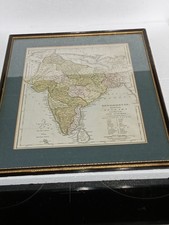 Antique 1808 Framed Map Of
