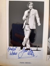 Dave Allen Signed Photo