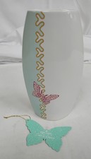 Royal Albert Zandra Rhodes "My Favourite Things" Vase With Butterflies - F26