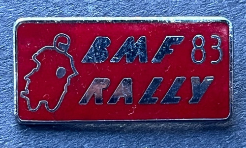 Motorcycle pin badge - motorcycle,