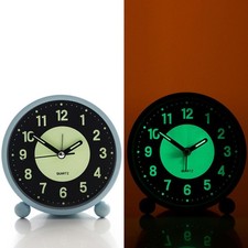 1PC Silent Bedside Alarm Clock