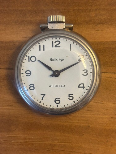 Vintage westclox bulls eye - bulls,