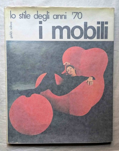 Italian design book 1970s - book,