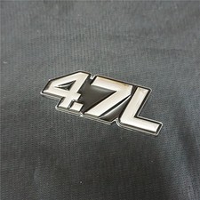 Chrome black metal - chrome, 4.7l