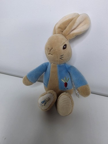 Peter rabbit rattle soft toy - -,