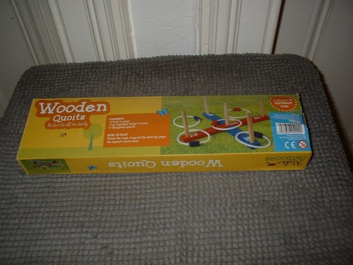 New wooden quoits garden - garden, or