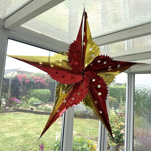 Vintage retro foil hanging - vintage,