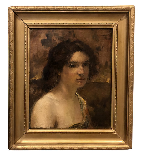 Belle époque french portrait - belle,