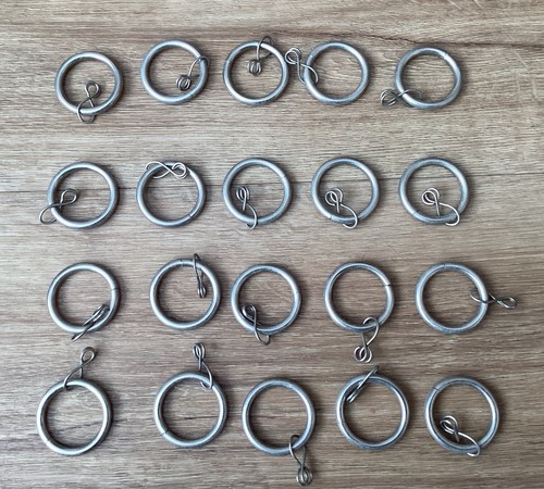 Metal curtain rings with - metal,