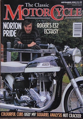 Classic motorcycle nov 1996 - motorcycle,