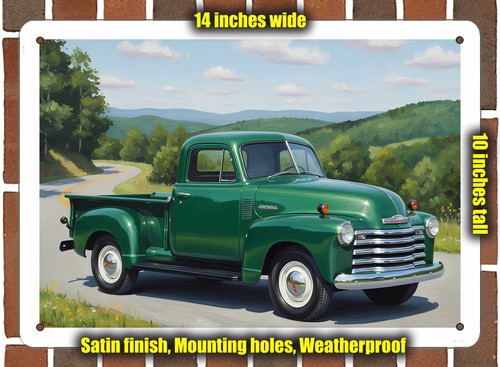 Metal sign 1951 - metal, chevrolet