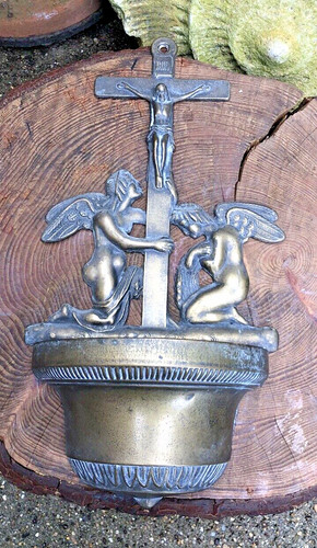 Antique french water font - water,
