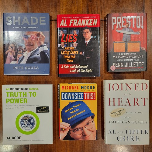 Signed booksx6 pete - pete, al