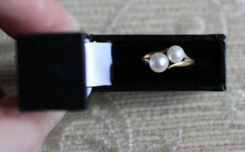 Mikimoto 14ct yellow gold