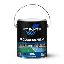 FT Paints 3.75L Kit Epoxy GlossFinish Floor Paint For ProductionAreas-AllColours