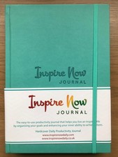 INSPIRE NOW JOURNAL -A5 Daily Undated Productivity Planner/Organiser/Diary.