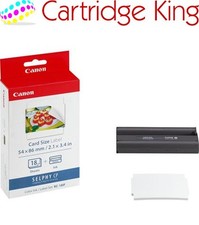 Canon KC-18IF Colour Ink + Paper Set Credit Card Size - 18 Stickers