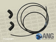 TRIUMPH SPITFIRE, GT6, HERALD, VITESSE VACUUM PIPE & ELBOWS KIT (ANGLED ENDS)