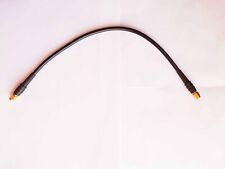 Suhner SMA plug (M) to SMA plug (M) Microwave  Patch Cable 35cm  HAM RADIO