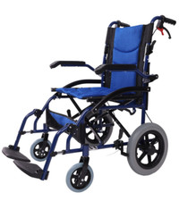 Angel Mobility AMW1866 Lightweight Folding Aluminium Transit Wheelchair