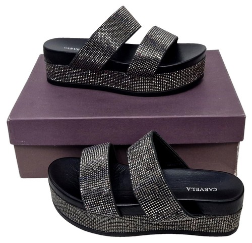 Carvela konquer black silver - carvela,