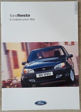 Ford Fiesta Range Brochure 2000 - Encore  Finesse  Zetec  LX  Zetec S  Ghia