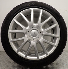 VW GOLF MK5 17'' SILVER ALLOY WHEEL CHURCHILL TYRE 225/45ZR17 1K0601025AN