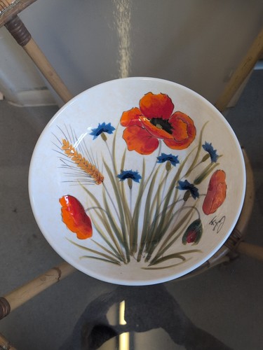 Nuova ceramica poppy dish - poppy,