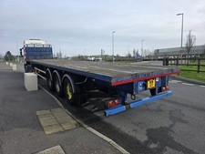 SDC flat trailer 3 axle 2013