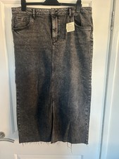 TU Sainsburys Black Denim Long